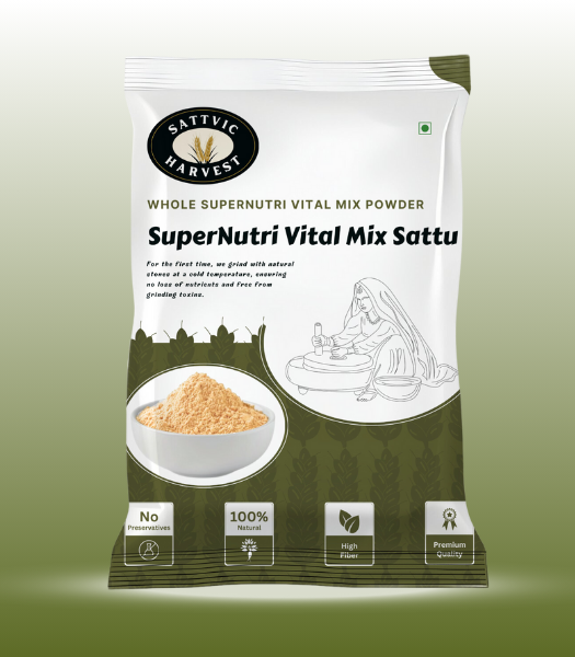 SuperNutri Vital Mix Sattu frontside